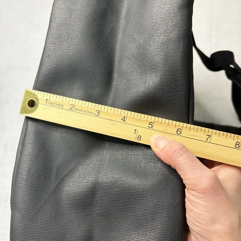 STATE Black Brand Laptop Double Pocket Backpack Datadog Branding 16” x 14” EUC